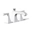 Deck-Mount Bath Faucet Trim w/ Diverter (Polished Chrome), K-T428-4V-CP