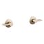Components Wall-Mount Bathroom Faucet Lever Handle Trim (Vibrant Brushed Bronze), K-T77981-4-BV