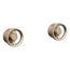 Components Wall-Mount Bathroom Faucet Industrial Handle Trim (Vibrant Brushed Bronze), K-T77981-9-BV