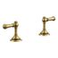 Artifacts Deck-Mount Bath Faucet Handle Trim w/ Lever Design (Vibrant Brushed Moderne Brass), K-T98071-4-2MB