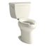 Highline Classic Two-Piece Elongated Toilet, 1.6 Gpf (Biscuit), K-3493-96