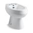 Vertical Spray Bidet w/ 4 Faucet Holes (White), K-4854-0