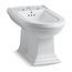 Vertical Spray Bidet w/ 4 Faucet Holes (White), K-4886-0