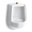 Siphon-Jet Half-Stall 1.0 Gpf Urinal, Top Spud (White), K-4989-T-0