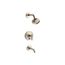 Rite-Temp Bath And Shower Trim Kit w/ Push-Button Diverter And Lever Handle, 2.5 GPM (Vibrant Brushed Bronze)