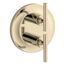 Purist Mastershower Temperature And Volume Control Valve Trim (Vibrant French Gold), K-T14489-4-AF