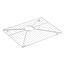 Vault Strive Stainless Steel Sink Rack, 21-1/4" X 15-15/16" For Vault K-3822 Kitchen Sink (Stainless Steel), K-6645-ST