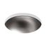 13-3/4" Round Drop-In/Undermount Bathroom Sink, No Overflow, K-2610-SU-NA