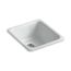 17" Top-/Undermount Single-Bowl Bar Sink (Ice Grey), K-6584-95
