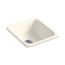 17" Top-/Undermount Single-Bowl Bar Sink (Biscuit), K-6584-96