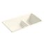 Iron/Tones Smart Divide 33" Top-/Undermount Double-Bowl Kitchen Sink (Biscuit), K-6625-96