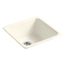 Iron/Tones 21" Top-/Undermount Single-Bowl Bar Sink (Biscuit), K-6587-96