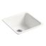 Iron/Tones 21" Top-/Undermount Single-Bowl Bar Sink (Sea Salt), K-6587-FF