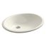 Caxton 21-1/4" Oval Undermount Bathroom Sink (Biscuit), K-2211-96