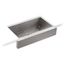 35-1/2" Undermount Single-Bowl Farmhouse Kitchen Sink (Stainless Steel), K-3943-NA