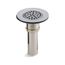 Brass Sink Drain And Strainer w/ Tailpiece For 3-1/2" To 4" Outlet (Polished Chrome), K-8807-CP