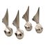 Antique Ball-And-Claw Feet (Vibrant Brushed Bronze), K-102-BV