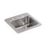 20" Top-Mount Single-Bowl Bar Sink (Stainless Steel), K-3363-3-NA