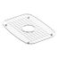 Undertone Verse Stainless Steel Sink Rack, 12-1/4" X 16-1/2" For Undertone And Verse Kitchen Sinks (Stainless Steel), K-3132-ST