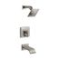 Rite-Temp Bath And Shower Trim Kit w/ Push-Button Diverter, 2.5 GPM (Vibrant Brushed Nickel)