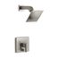 Rite-Temp Shower Trim Kit w/ Push-Button Diverter, 2.5 GPM (Vibrant Brushed Nickel)