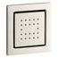 Watertile Square 22-Nozzle Single-Function Body Spray, 2.5 Gpm (Vibrant Polished Nickel), K-8003-SN