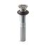 Bathroom Sink Grid Drain Without Overflow (Vibrant Stainless), K-7129-VS