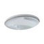 19" Oval Undermount Bathroom Sink, No Overflow (Ice), K-2741-B11
