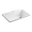 33" Top-Mount Single-Bowl Workstation Kitchen Sink (White), K-5871-1A2-0