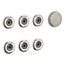 Flexjet Whirlpool Trim Kit w/ Six Jets (Vibrant Brushed Nickel), K-9696-BN