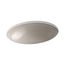 19" Oval Wall-Mount/Undermount Bathroom Sink, No Overflow (Opaque Doe), K-2741-G3-B11