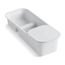 Rinsing Colander w/ Cutting Board (White), K-6239-0