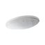 24" Oval Undermount Bathroom Sink (Empress Bouquet), K-14273-SMC-0