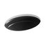 Serif Undercounter Lavatory (Black/Black), K-2824-7