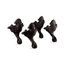 Ball-And-Claw Feet (Iron Black), K-1103-P5