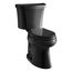 Highline Classic Two-Piece Elongated Toilet, 1.0 Gpf (Black), K-3519-RA-7