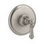 Mastershower Temperature Control Valve Trim w/ Lever Handle (Vibrant Brushed Nickel)