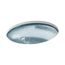 19" Oval Undermount Bathroom Sink, No Overflow (Translucent Dusk), K-2741-TG1
