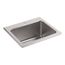 25" Top-Mount Single-Bowl Utility Sink (Stainless Steel), K-5798-1-NA