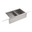 Smart Divide 35-1/2" Undermount Double-Bowl Farmhouse Kitchen Sink (Stainless Steel), K-5416-NA