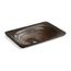 21" Rectangular Drop-In Bathroom Sink, No Overflow (Bourbon Rutile), K-17916-RL-RB2
