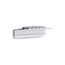 7" Floating Shower Shelf (Bright Polished Silver)