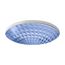16" Round Undermount Bathroom Sink, No Overflow (Translucent Sapphire), K-2361-TG6