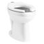 Highcliff Ultra Floor-Mount Top Spud Flushometer Bowl (White), K-96057-B-0
