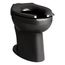 Highcliff Ultra Floor-Mount Top Spud Flushometer Bowl (Black), K-96057-7