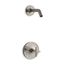 Rite-Temp Shower Trim Kit w/ Cross Handle, Without Showerhead (Vibrant Brushed Nickel)