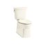 Corbelle Two-Piece Elongated Toilet w/ Skirted Trapway, 1.28 Gpf (Biscuit), K-3814-96