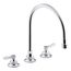 Triton Bowe 1.5 Gpm Kitchen Sink Faucet w/ 9-5/16" Gooseneck Spout, Aerated Flow And Lever Handles (Polished Chrome), K-815T70-4AHA-CP