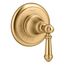Artifacts Mastershower Volume Control Valve Trim w/ Lever Handle (Vibrant Brushed Moderne Brass), K-T72771-4-2MB