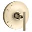 Purist Rite-Temp Valve Trim w/ Lever Handle (Vibrant French Gold), K-TS14423-4-AF